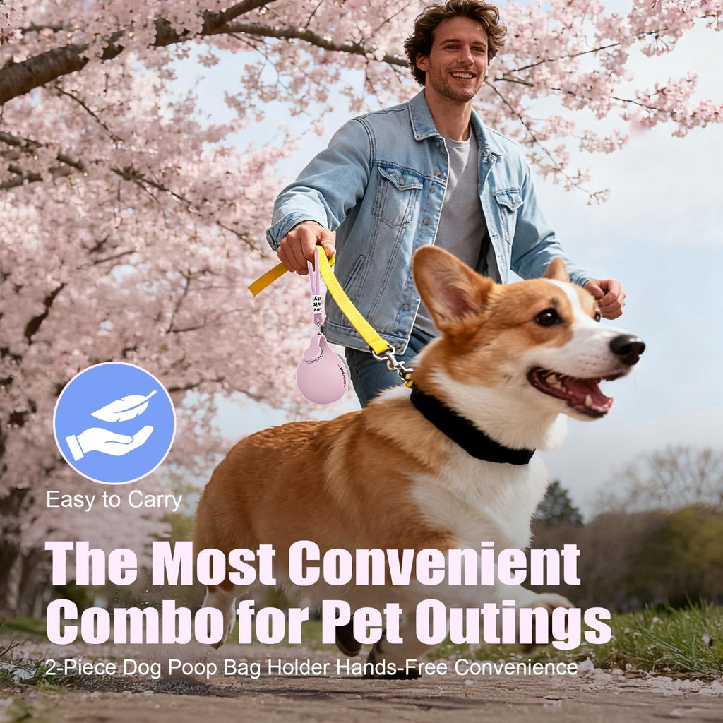 Portable Dog Water Bottle 10oz Stainless Steel Travel Dog Water Dispenser with Bowl No-Spill Puppy Water Bottle for Walking Hiking Small Dog Water Bottle (Sapphire Blue)